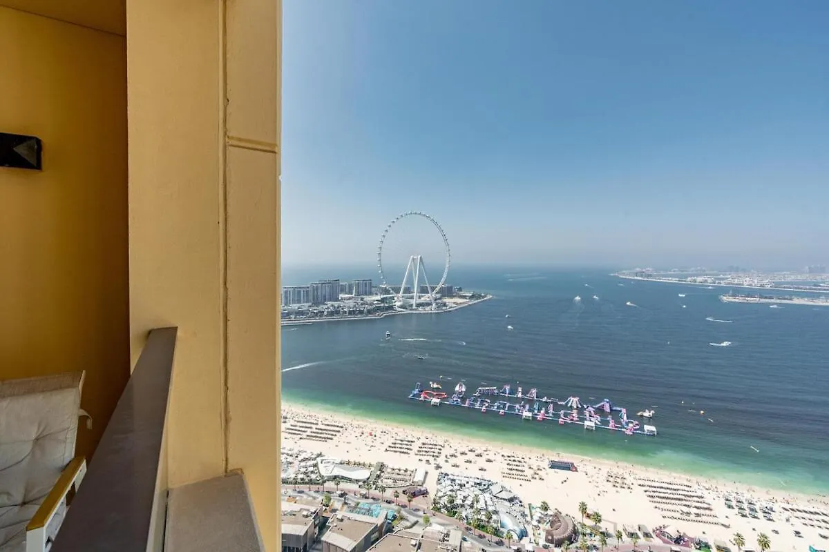 King 2 Bedroom Jumeirah Beach & Dubai Eye Views Apartment