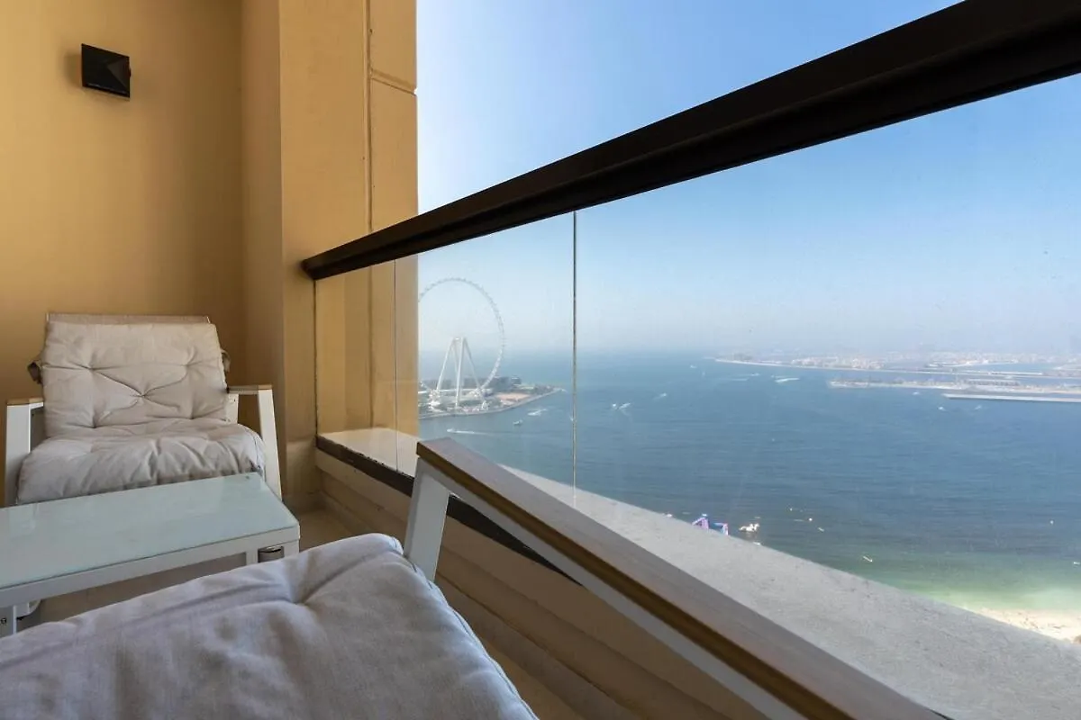 King 2 Bedroom Jumeirah Beach & Dubai Eye Views Apartment