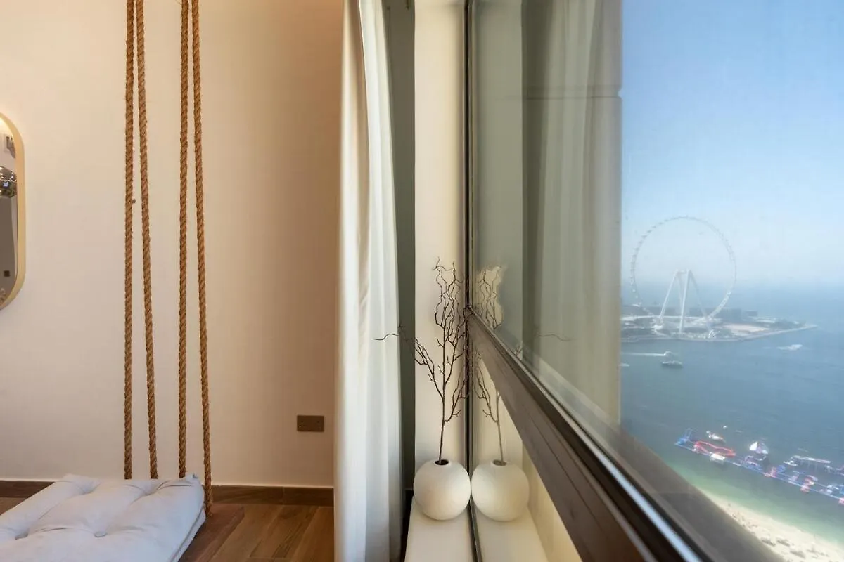 King 2 Bedroom Jumeirah Beach & Dubai Eye Views 0*,