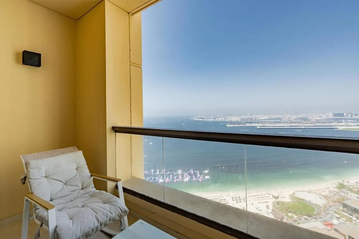 King 2 Bedroom Jumeirah Beach & Dubai Eye Views Apartment