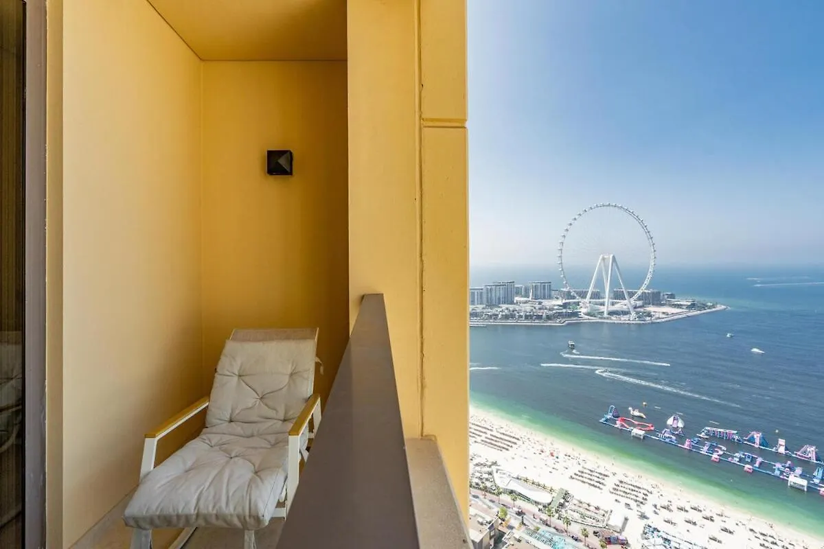 Apartment King 2 Bedroom Jumeirah Beach & Dubai Eye Views