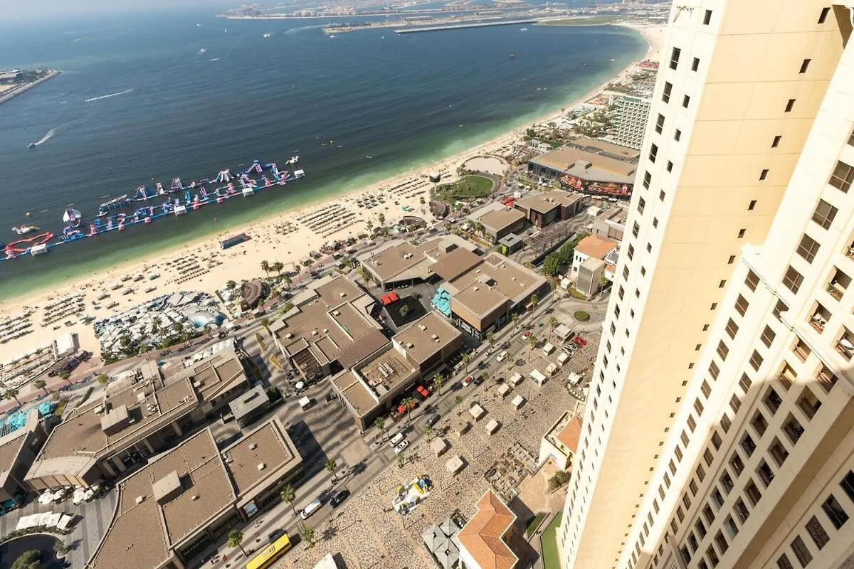 King 2 Bedroom Jumeirah Beach & Dubai Eye Views 0*,